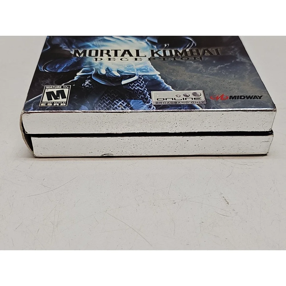 Mortal Kombat Deception Premium Pack (PlayStation 2, PS2 2004) CIB **No Card